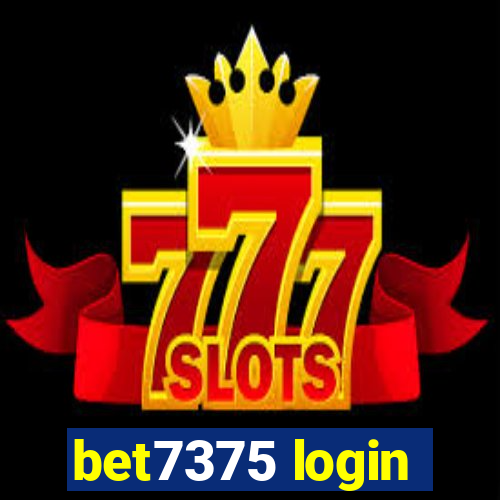 bet7375 login